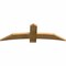 Ekena Millwork Bellingham Rough Sawn Timber Gable Bracket, Western Red Cedar, 60"W x 20"H x 2"D x 6"F, 8/12 Pitch GBW060X20X0206BEL00RWR - alternate 4